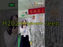 カスタム RGB 屋外室内 LED スクウェア メッシュ スクリーン 防水