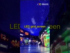 P31.25 透明なLEDメッシュスクリーン 防水 展覧会ホール標識用