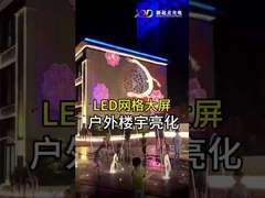 室内用 P100 柔軟なLED メッシュスクリーン ディスプレイ LED ドットライト 透明