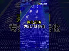 H2020-1LED 透明なLED メッシュスクリーン 屋外 高明るさ 防水 IP68