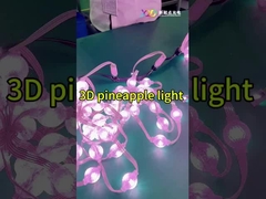 19.6lmランプ 光流 RGB 3D クリスマスライト DC12V 建物照明用