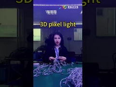 フルカラー RGB 3D ピクセル LED クリスタルランプ インタラクティブ 飾り付け